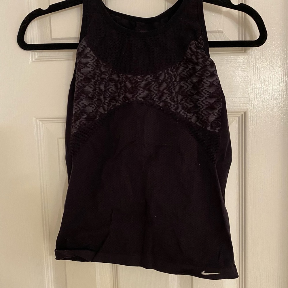 Nike Fit Dry Black Running Tank | S/M